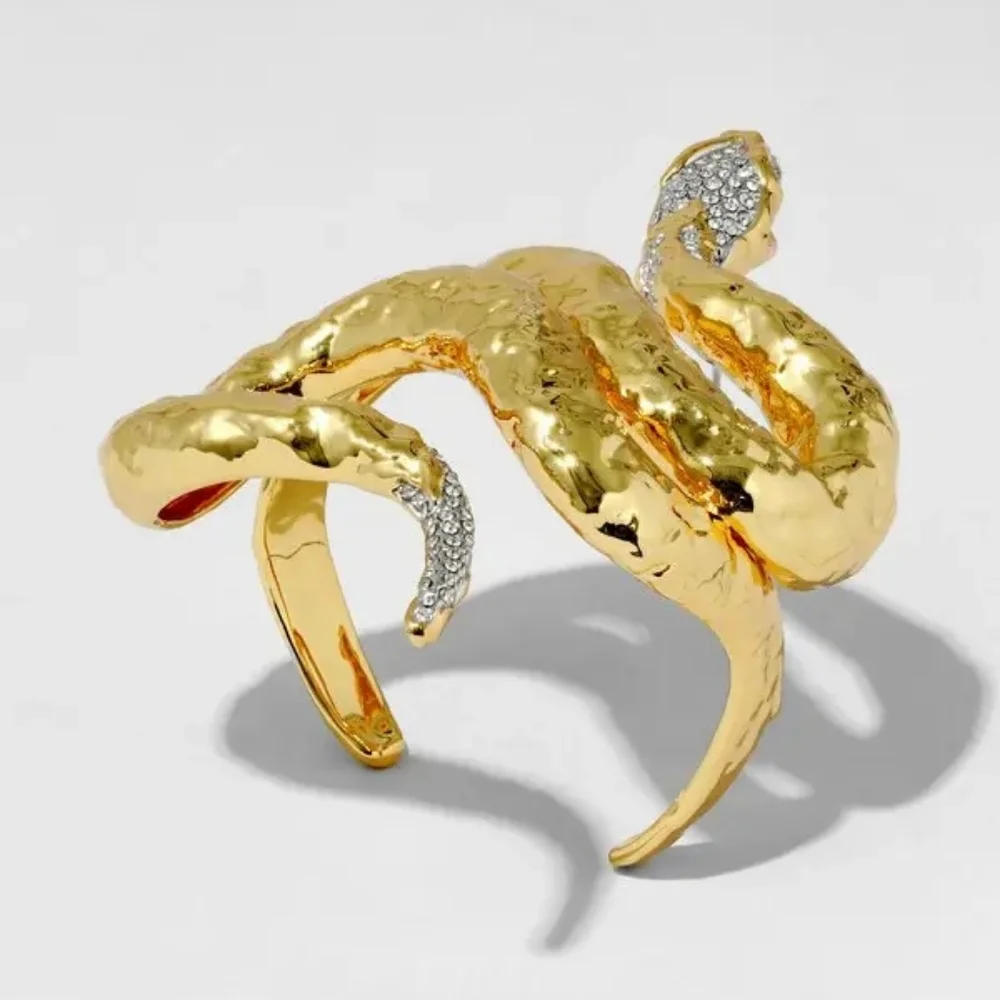 Alexis Bittar Women's statement snake cuff bracelet ✨🐍 - Picture 4 of 6